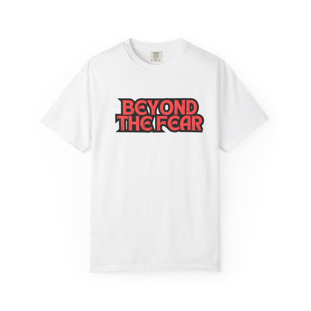 Beyond Fear Skull Graphic Oversized T-Shirt | 240 GSM Heavyweight Cotton