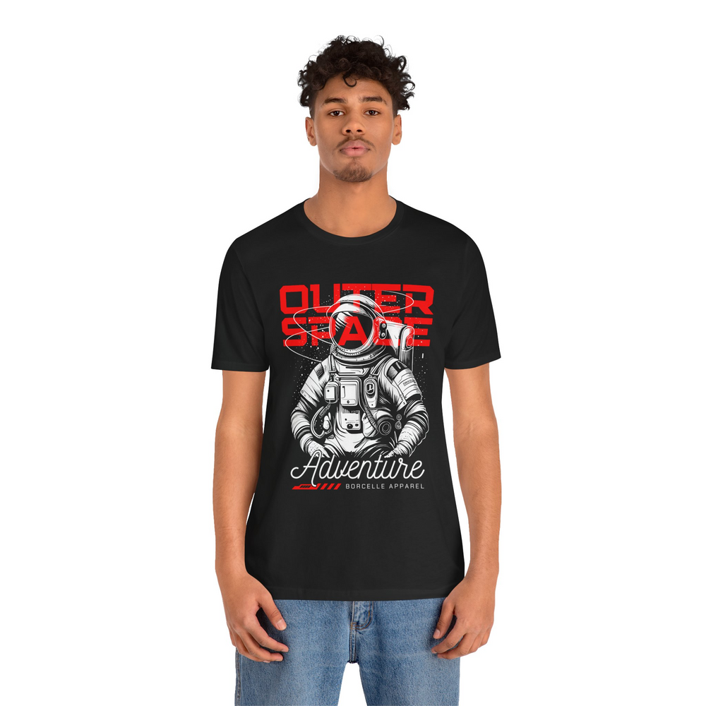 Space Adventure Astronaut Oversized T-Shirt | 250 GSM Heavyweight Premium Cotton Tee