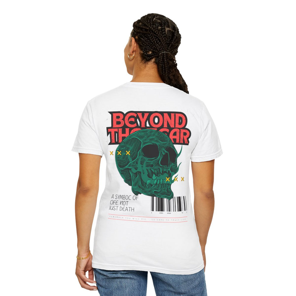 Beyond Fear Skull Graphic Oversized T-Shirt | 240 GSM Heavyweight Cotton