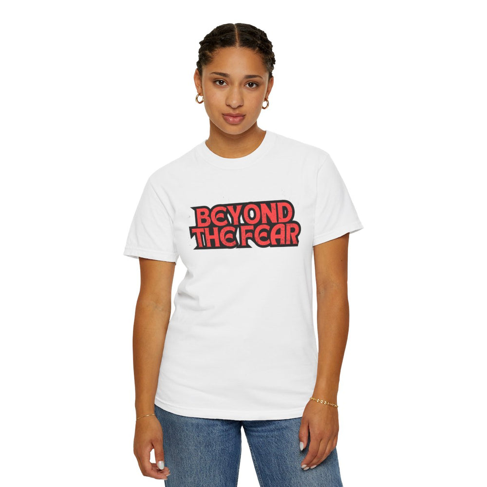 Beyond Fear Skull Graphic Oversized T-Shirt | 240 GSM Heavyweight Cotton