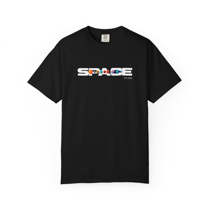 Space Fuel Astronaut Graphic Oversized T-Shirt | Unisex 250 GSM 100% Cotton