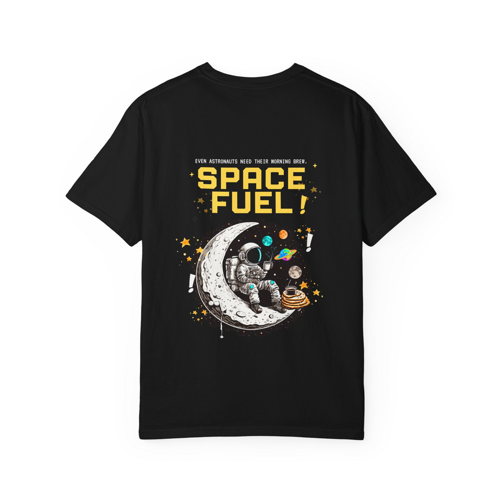 Space Fuel Astronaut Graphic Oversized T-Shirt | Unisex 250 GSM 100% Cotton